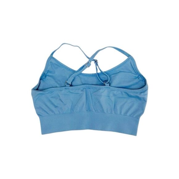 BO + TEE Baby Blue Sports Bra - Picture 3 of 3